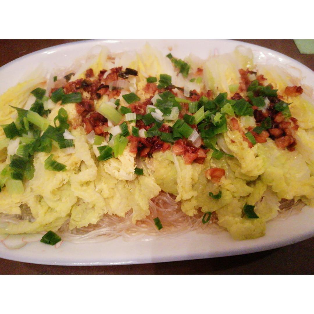 蒜蓉粉丝蒸娃娃菜