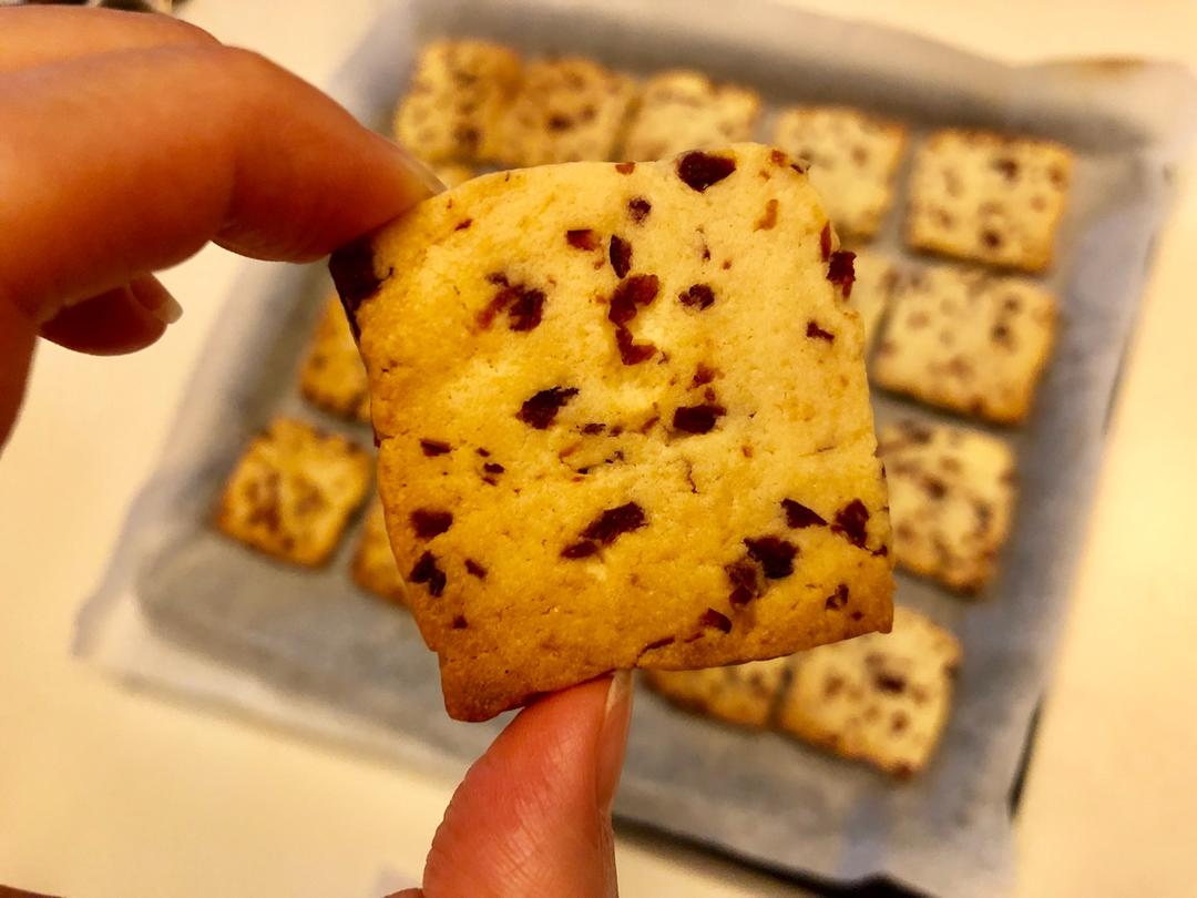 低糖少油版蔓越莓饼干