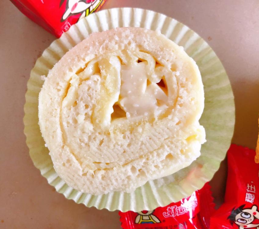 大白兔奶冻蛋糕卷 蛋白卷