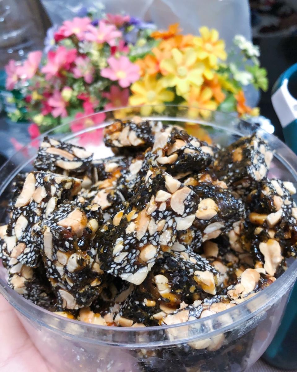 无水无油香脆花生糖