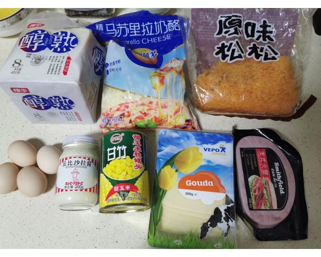 纯奶手撕吐司的做法 步骤1