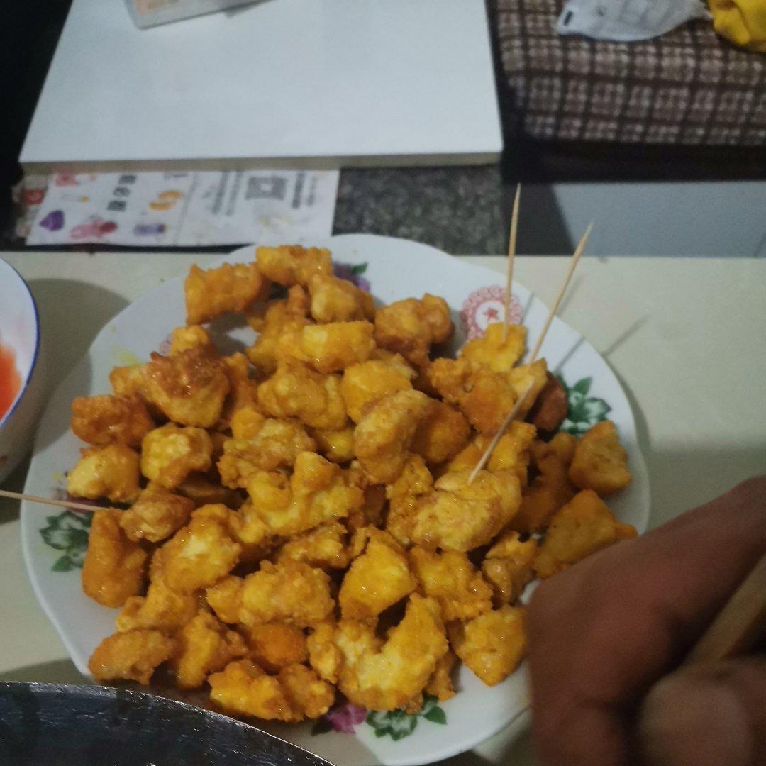 自制酥脆鸡米花