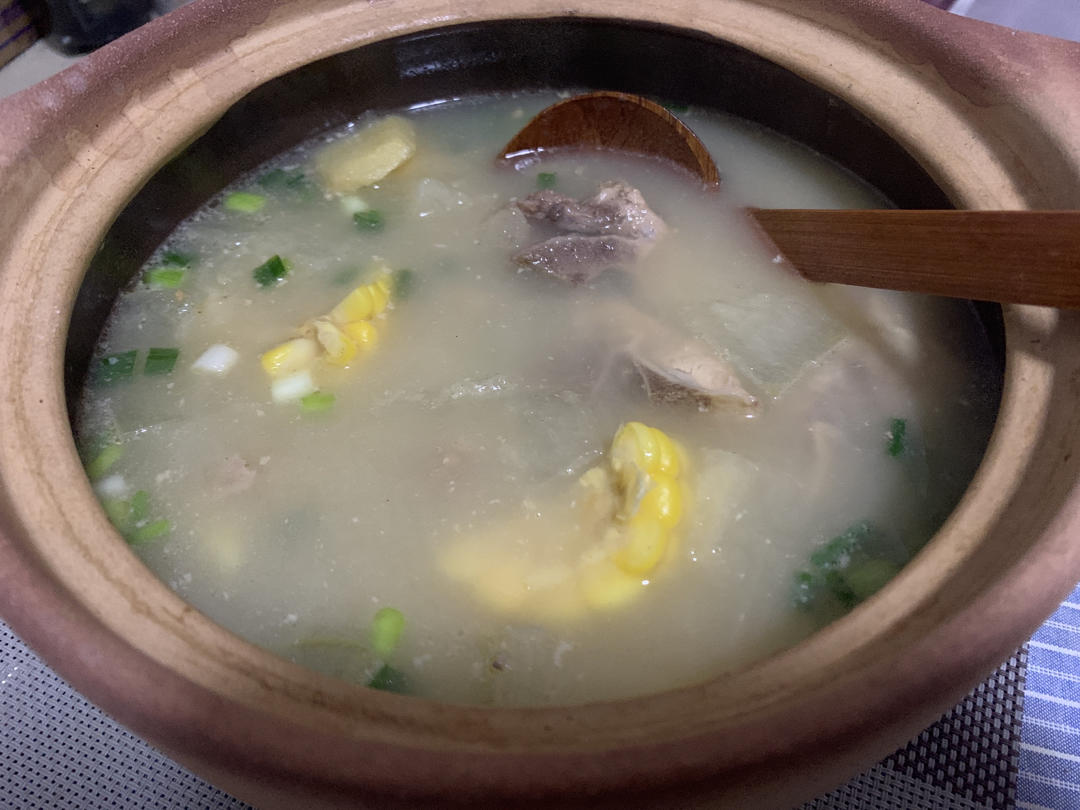 冬瓜玉米排骨汤