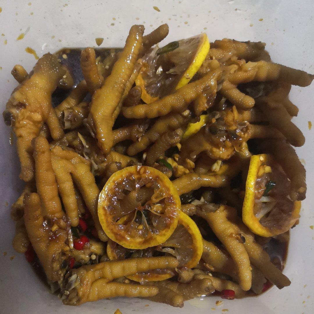 香辣蒜香凉拌爽脆鸡脚