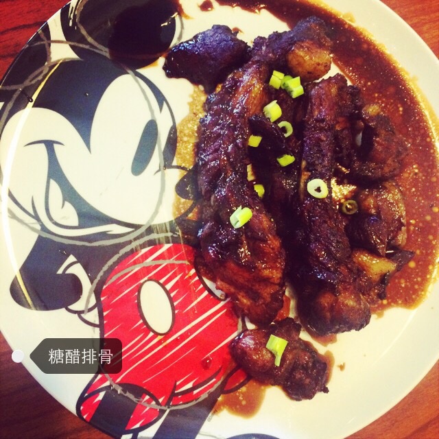 懒人版糖醋排骨