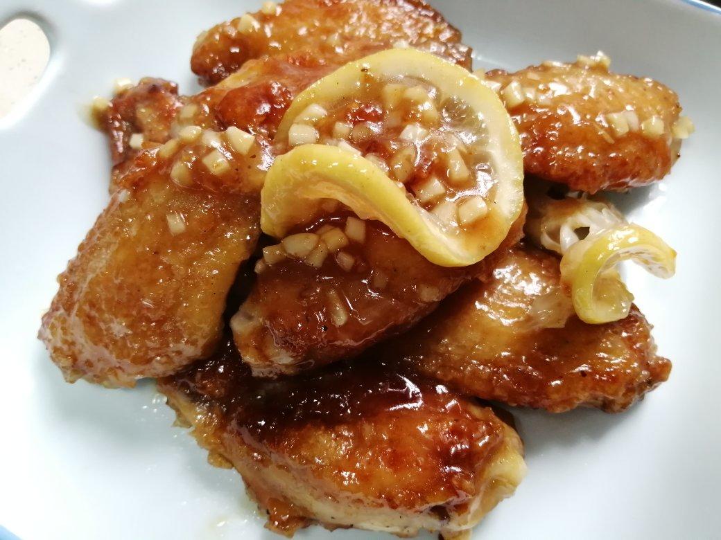 柠檬蜂蜜脆鸡翅￨酥到掉渣