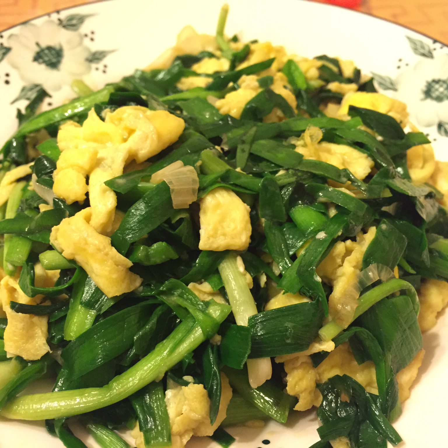韭菜炒鸡蛋
