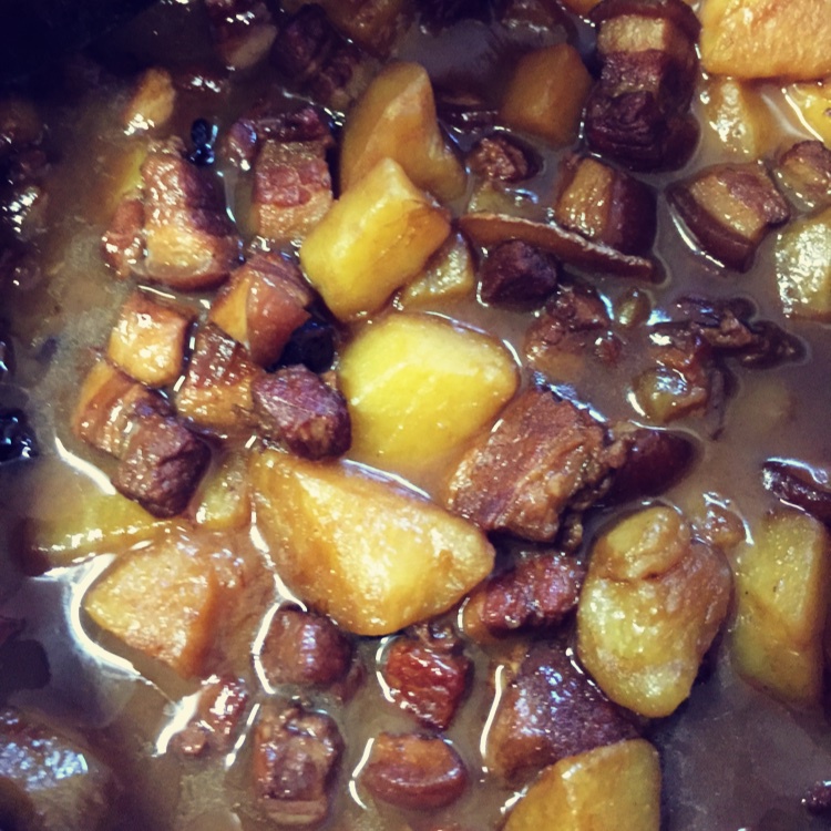 豆泡红烧肉