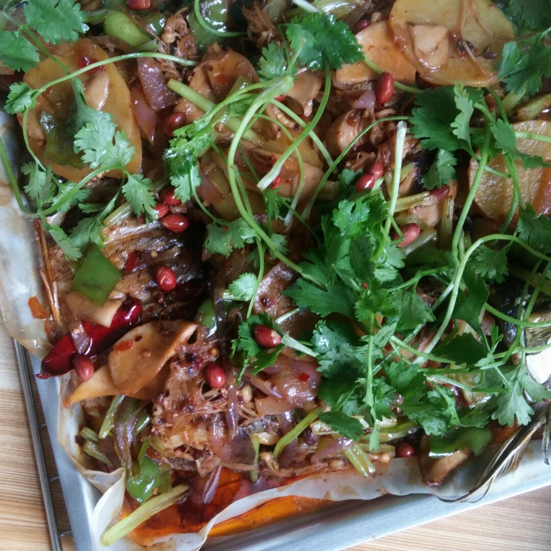 香辣烤鱼-烤箱版