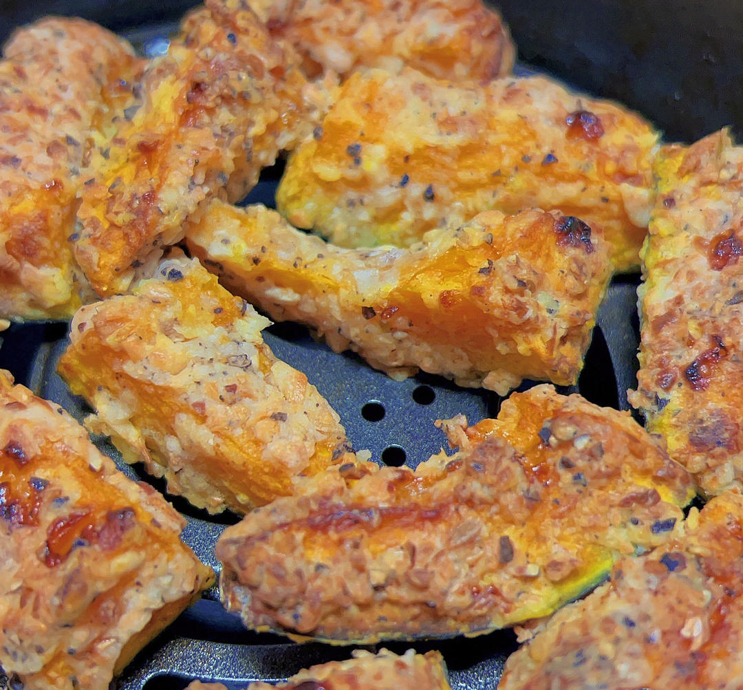 感谢网友配方❗这个法式蒜香烤南瓜太好吃了❗