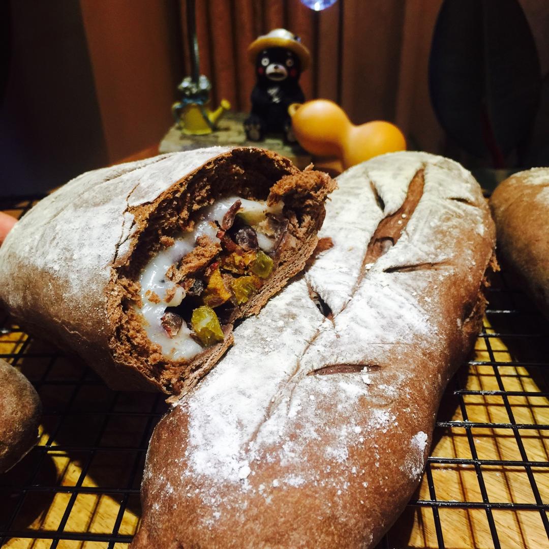 麻薯夹心可可（抹茶）软欧