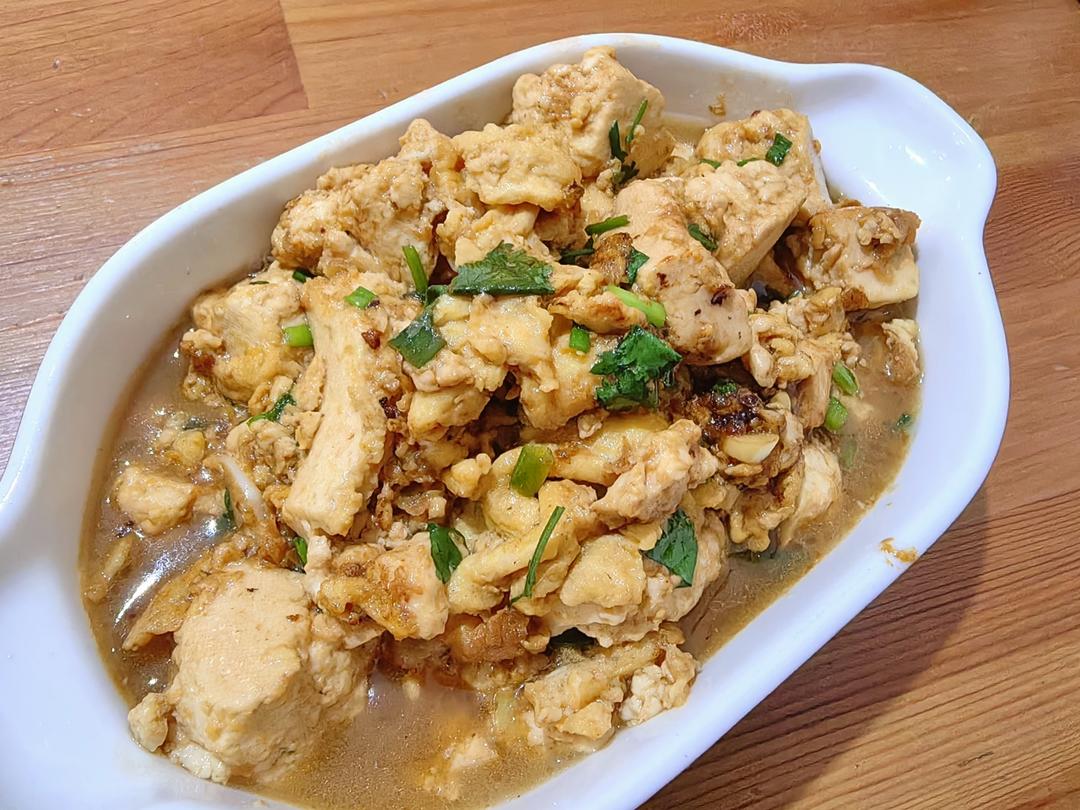 【家常菜】超下饭红烧老豆腐