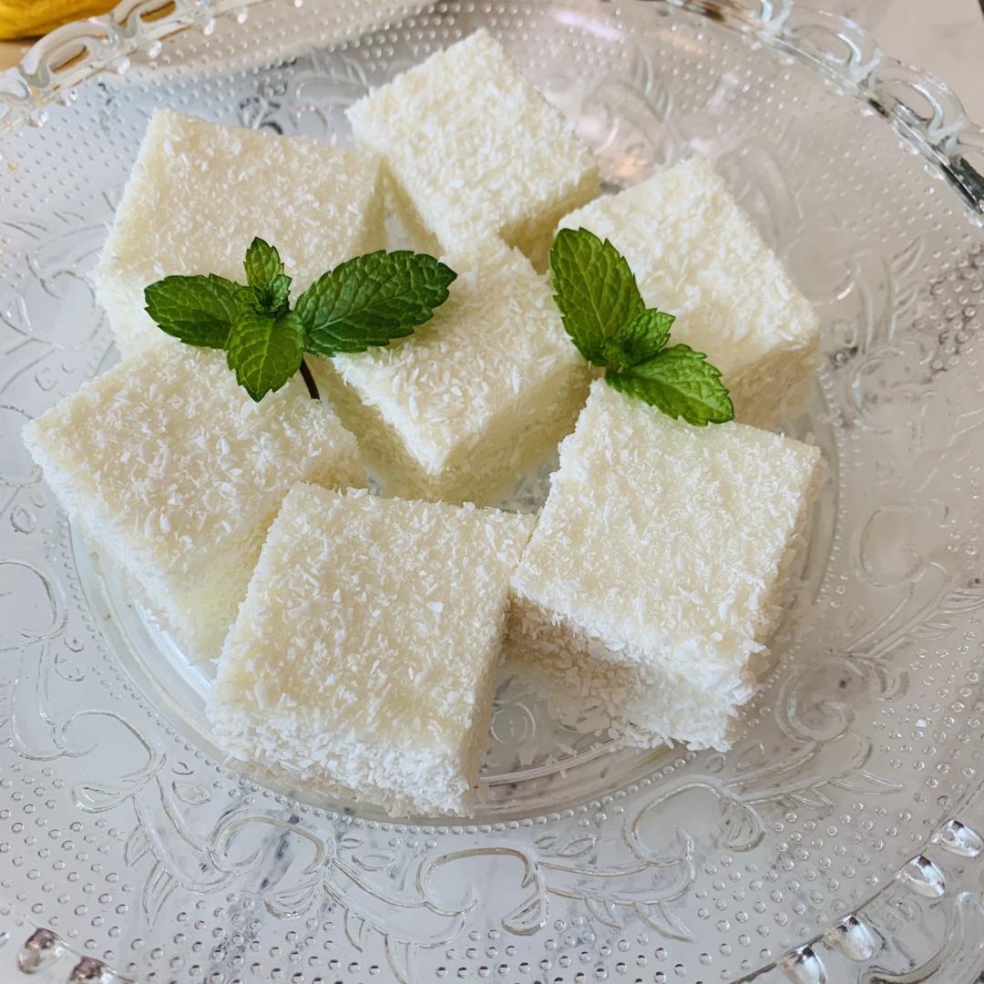 rslee爱烘焙做的椰奶冻