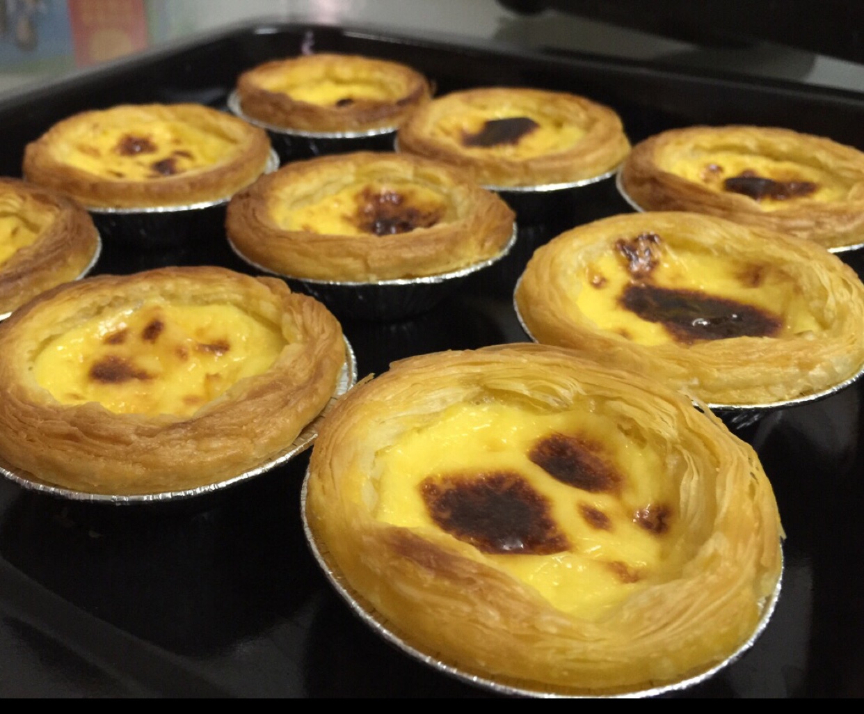 超完美味道超正的蛋挞配方，比KFC的还要嫩还要香~做过最好吃的蛋挞配方