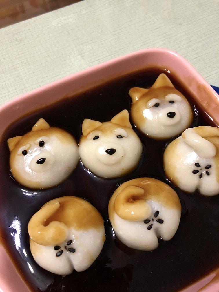 柴犬汤圆（豆腐版）