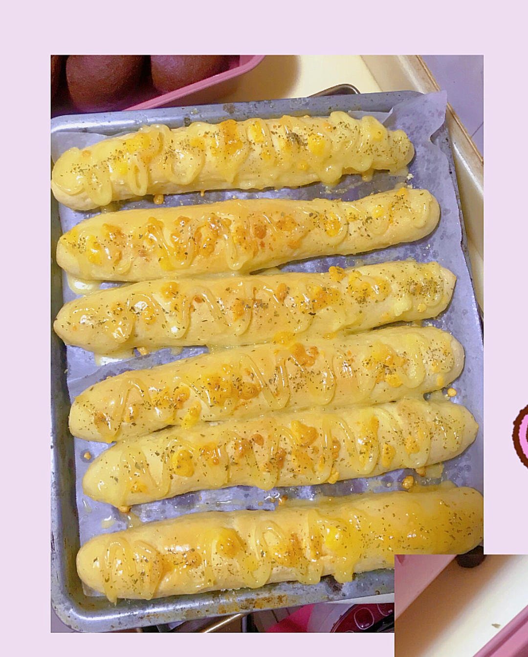 咸香芝士面包条