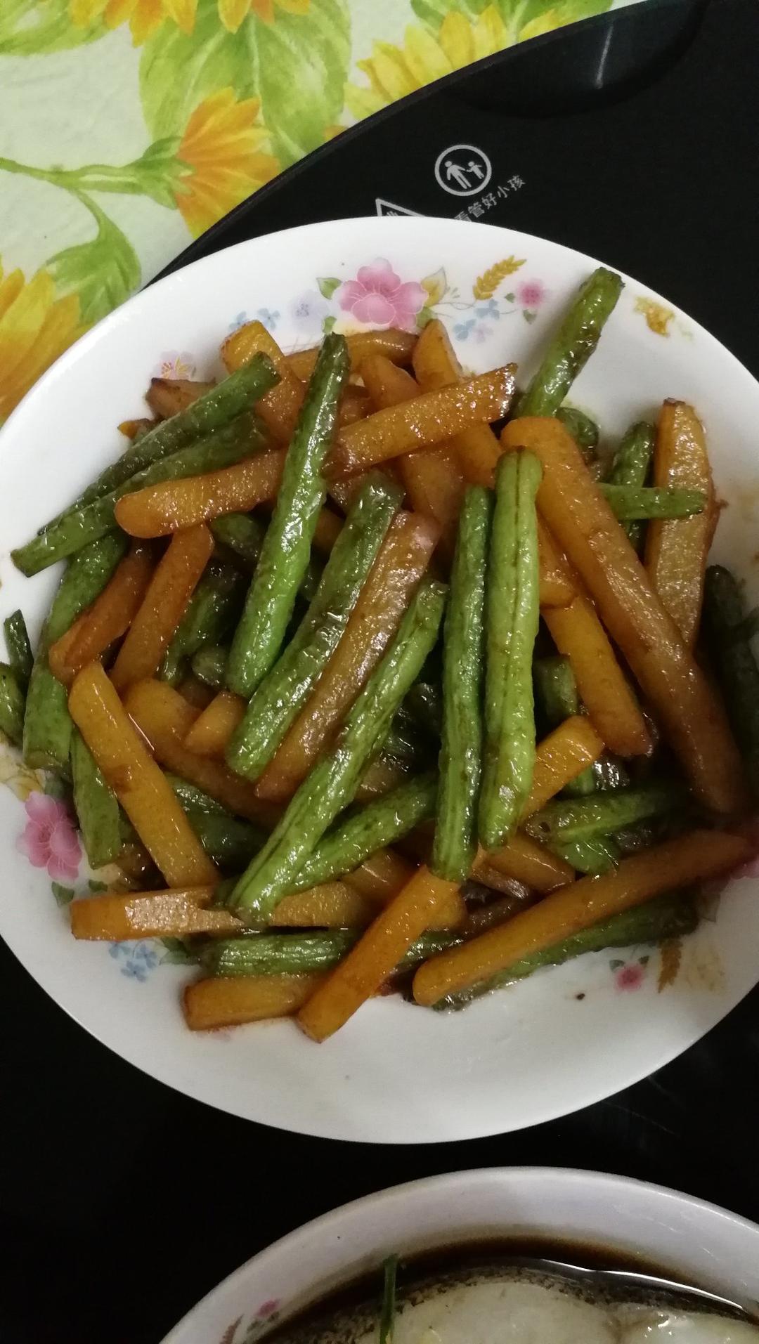 刀豆炒土豆~一道青翠脆爽的家常菜