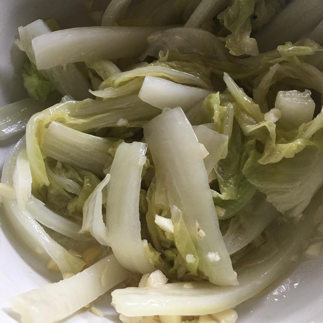 风味麻油白菜拌