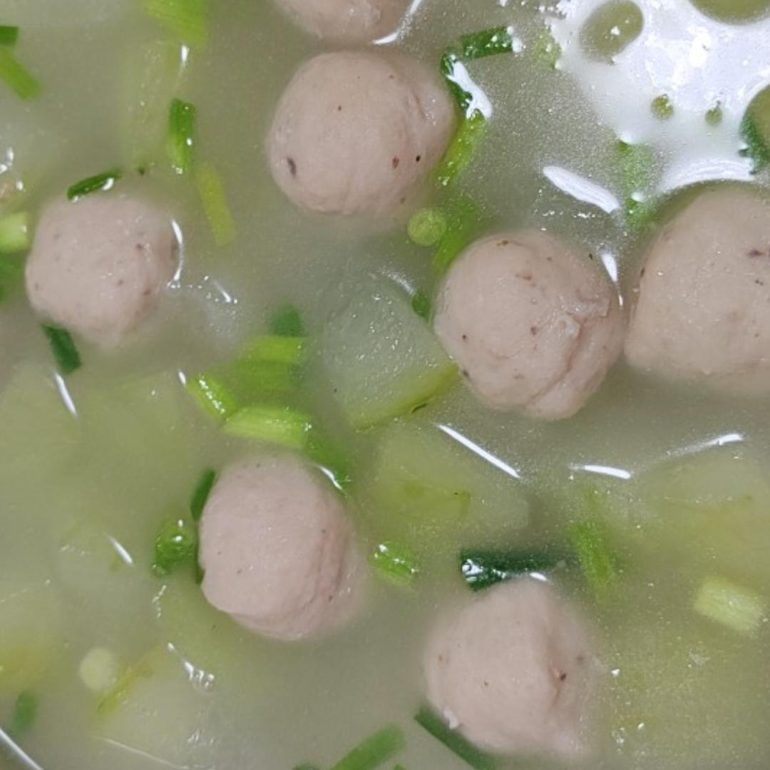 巨鲜美的冬瓜丸子汤