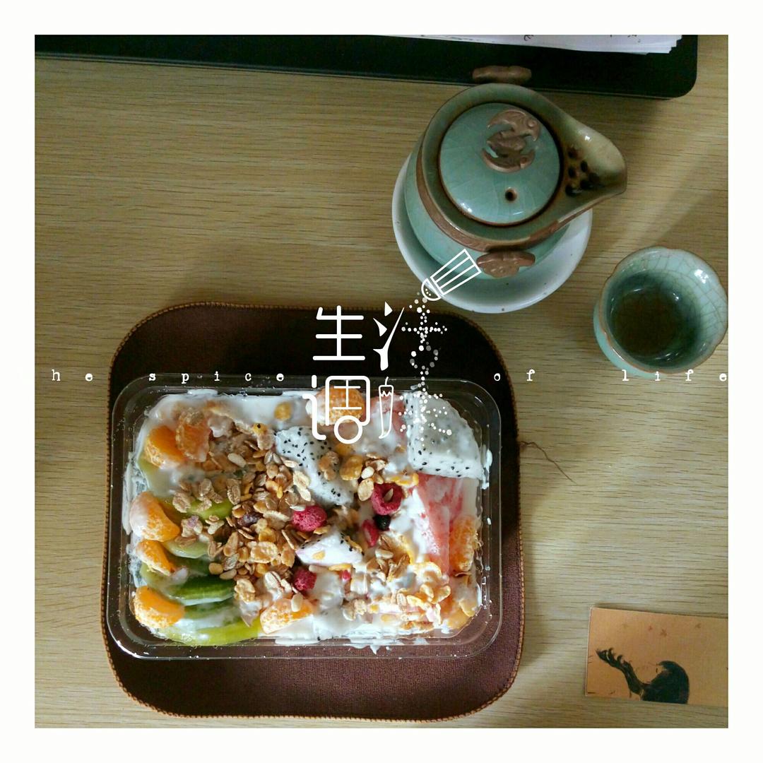 水果燕麦沙拉（减肥餐）