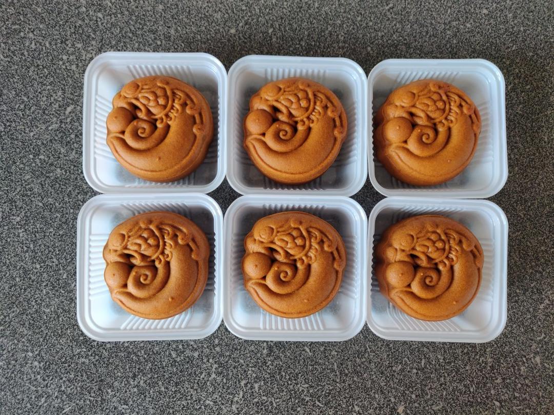 广式黑糖月饼(高级哑光质感隔夜回油)