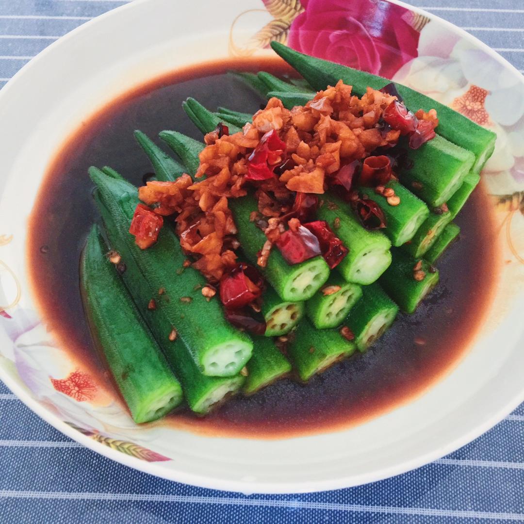 蒜蓉秋葵