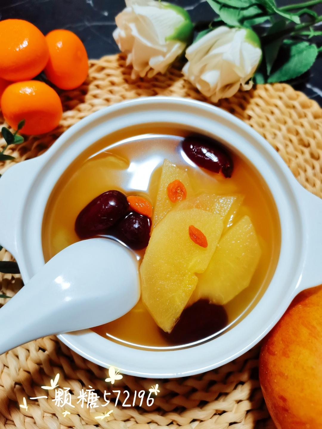 补气养血༄「枸杞红枣苹果🍎汤」༄的做法