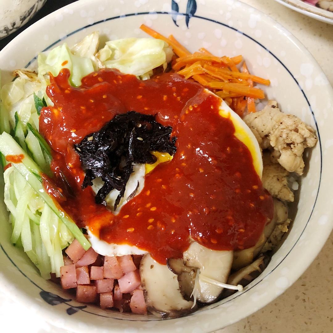 不用石锅的韩式拌饭