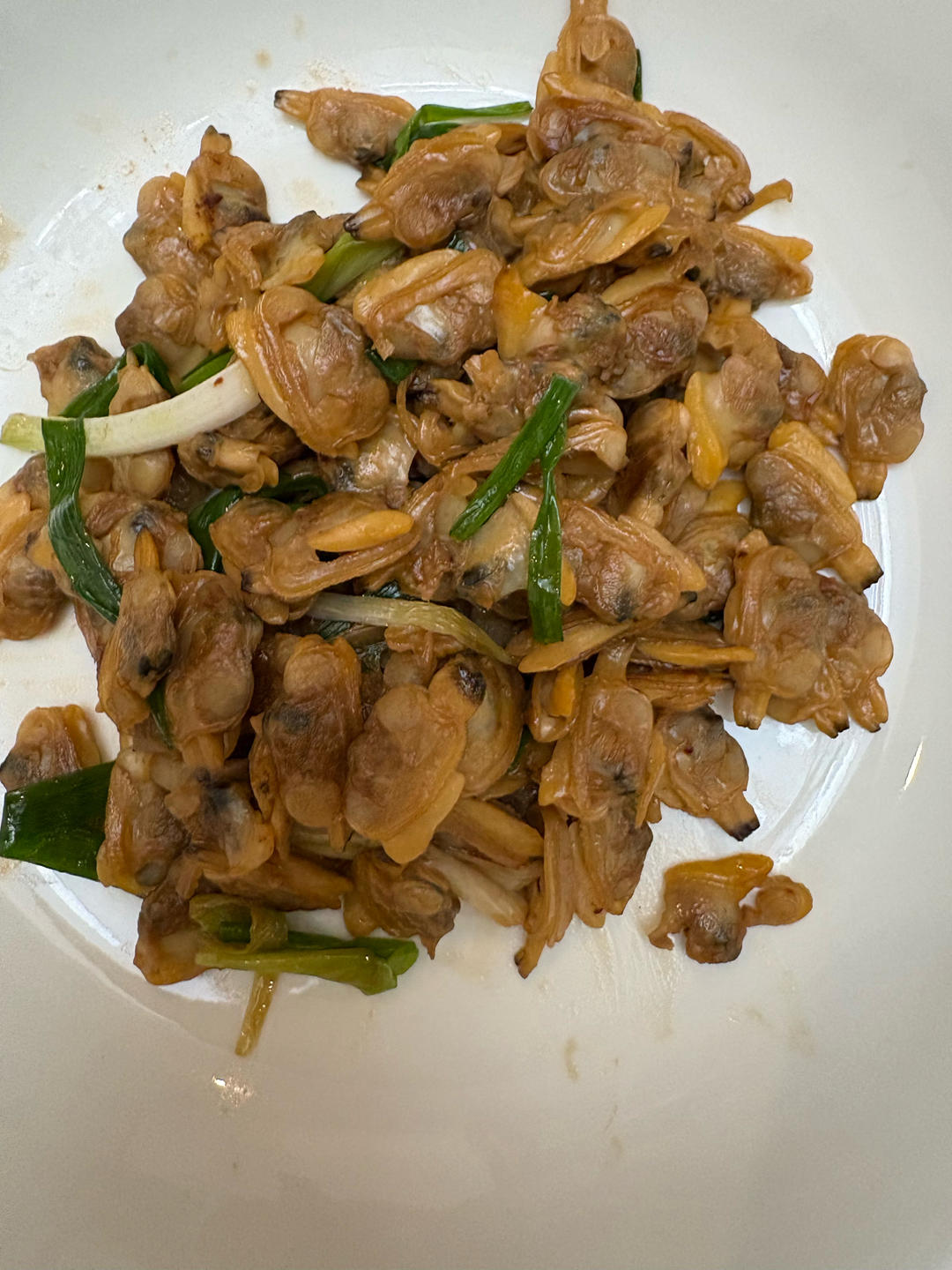 米粥米饭伴侣·爆炒葱香花甲肉/蛤蜊肉