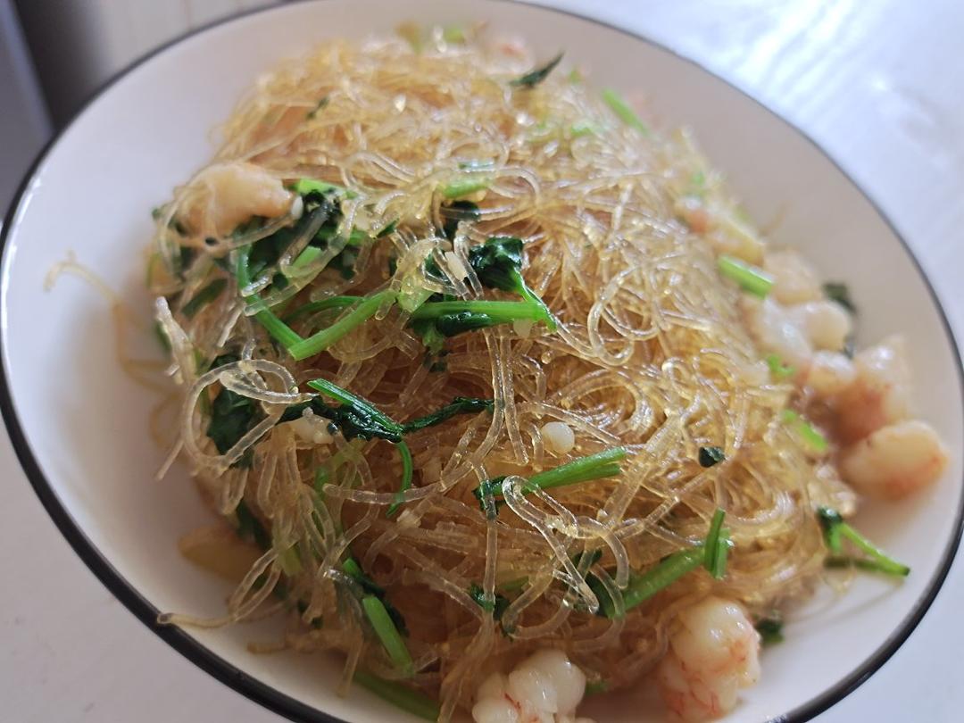 虾仁粉丝煲