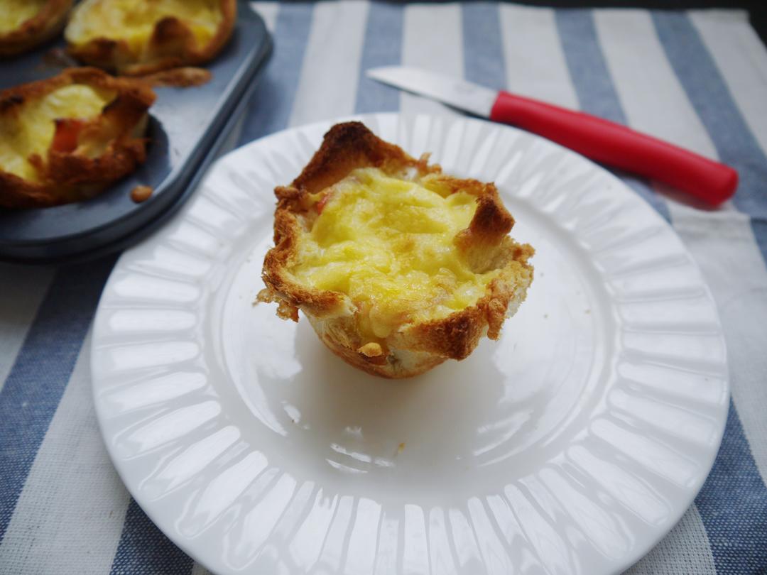 【Rachel khoo】热三明治马芬（Croque Madame Muffins）