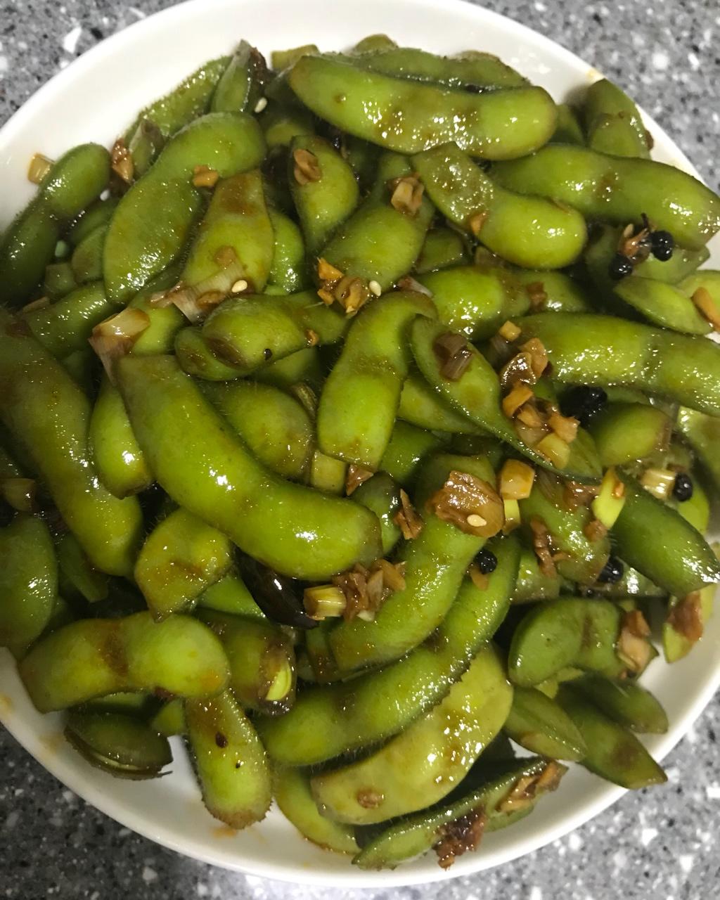 夏日爽口凉拌毛豆