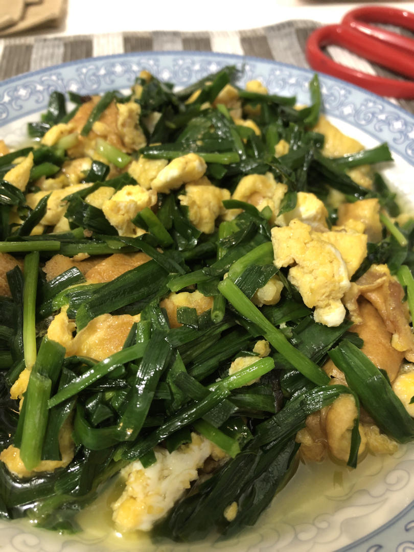 韭菜炒鸡蛋