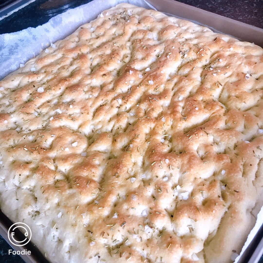 意大利橄榄油面包Focaccia佛卡夏，零基础也可以完美驾驭！