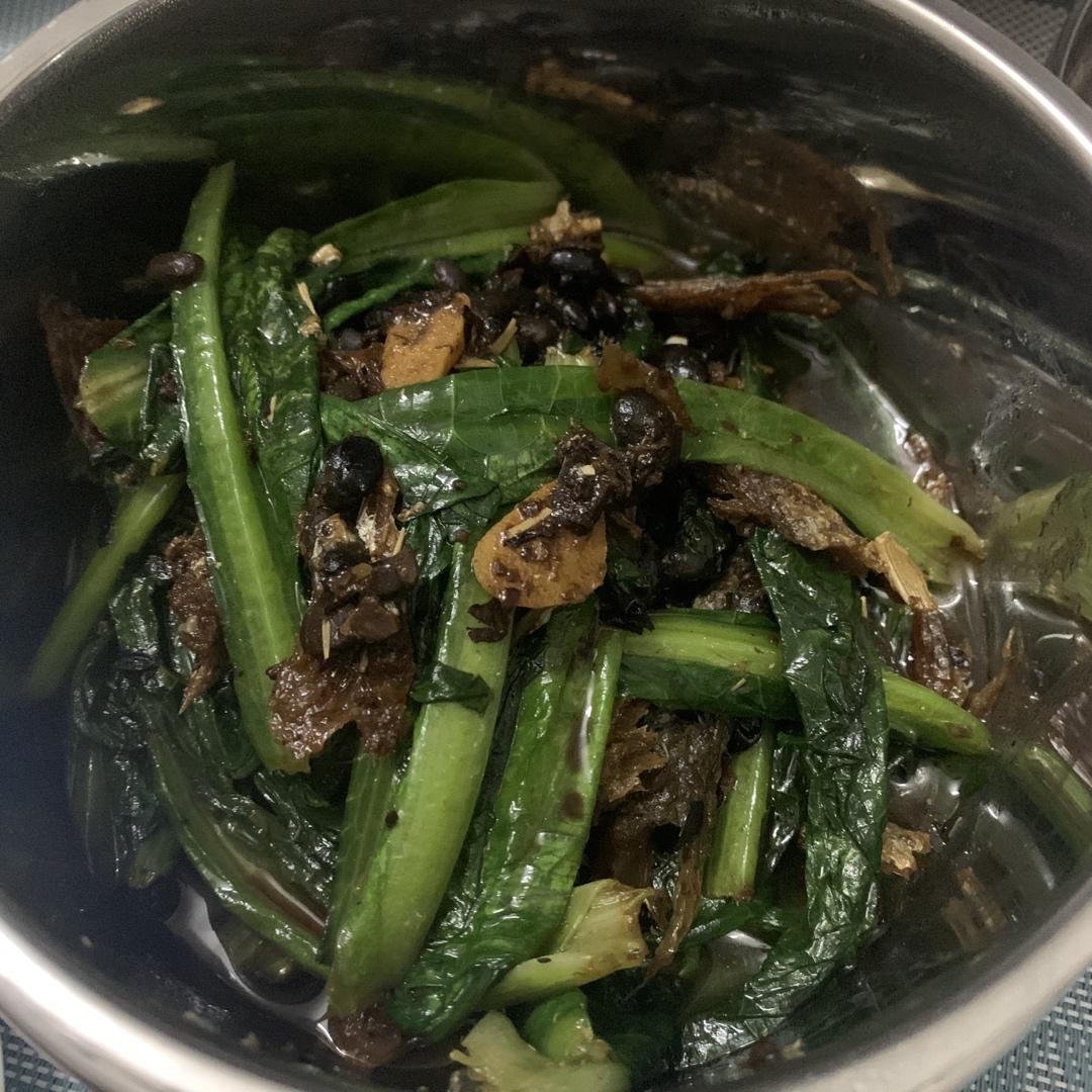 豆豉鲮鱼油麦菜