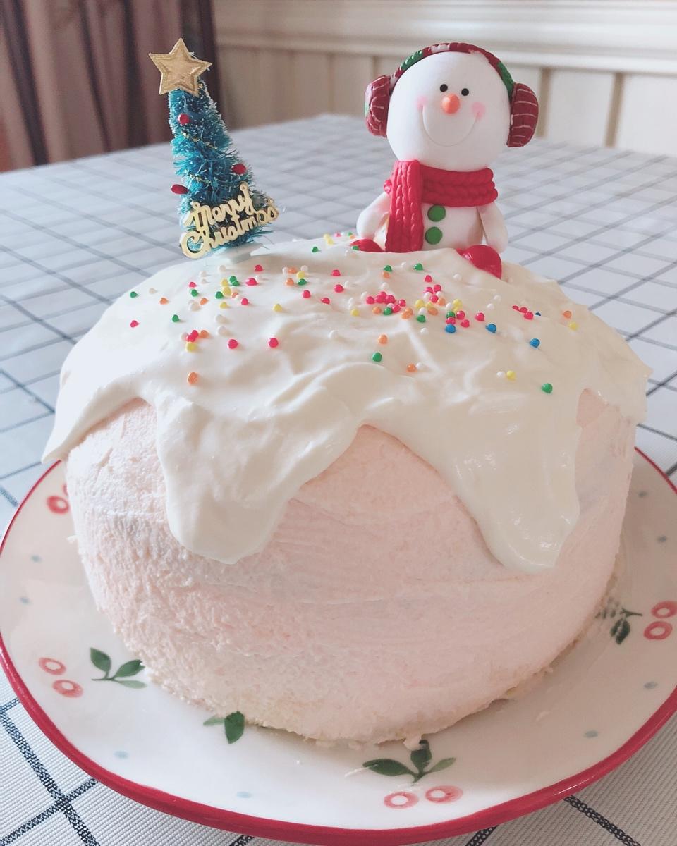 【视频】树莓奶油 滴落蛋糕