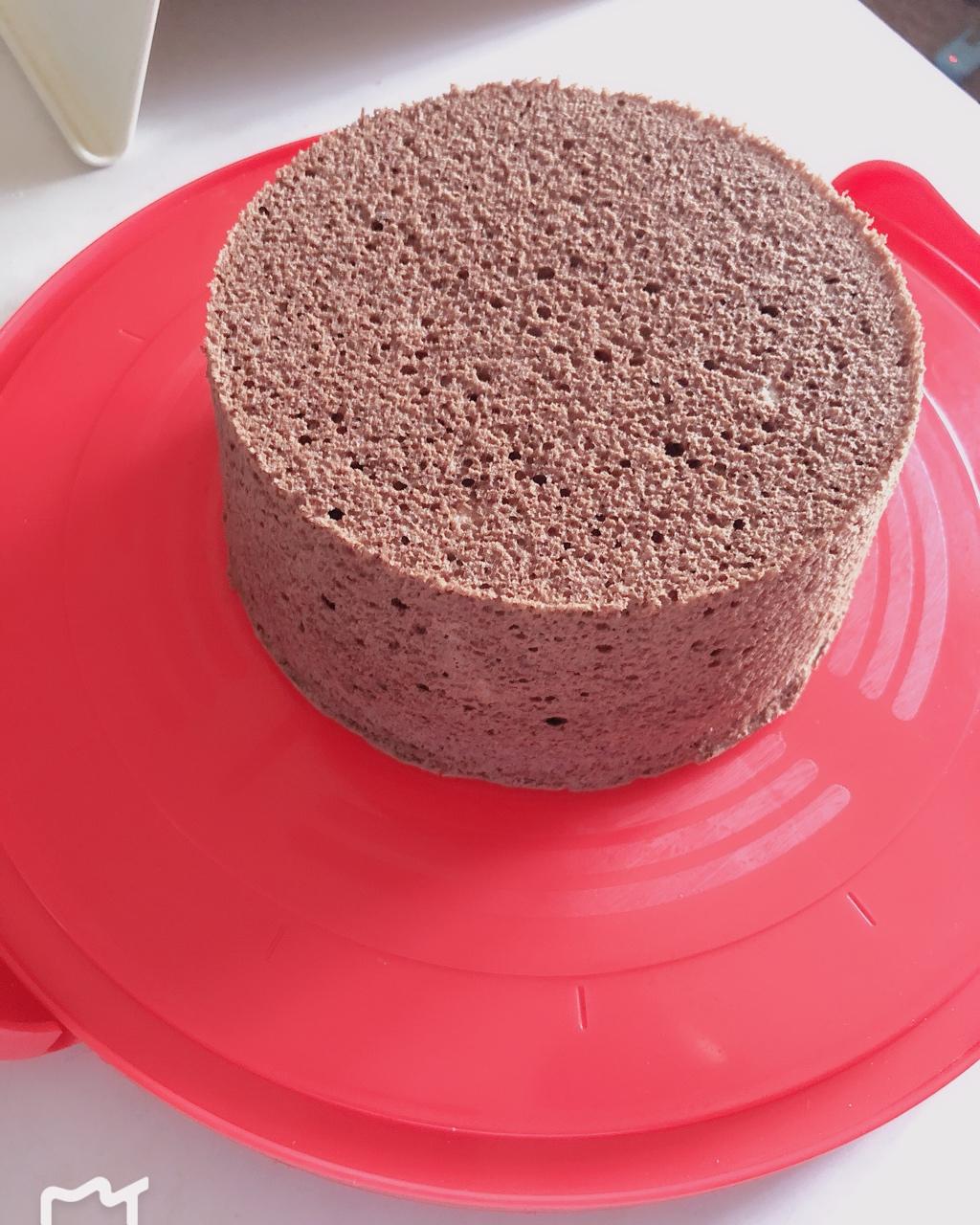 不消泡的巧克力戚风