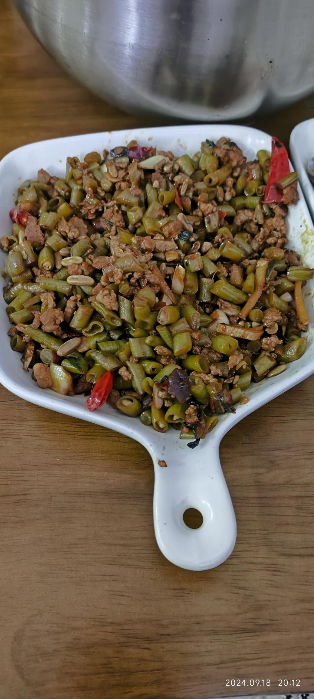 肉末酸豆角