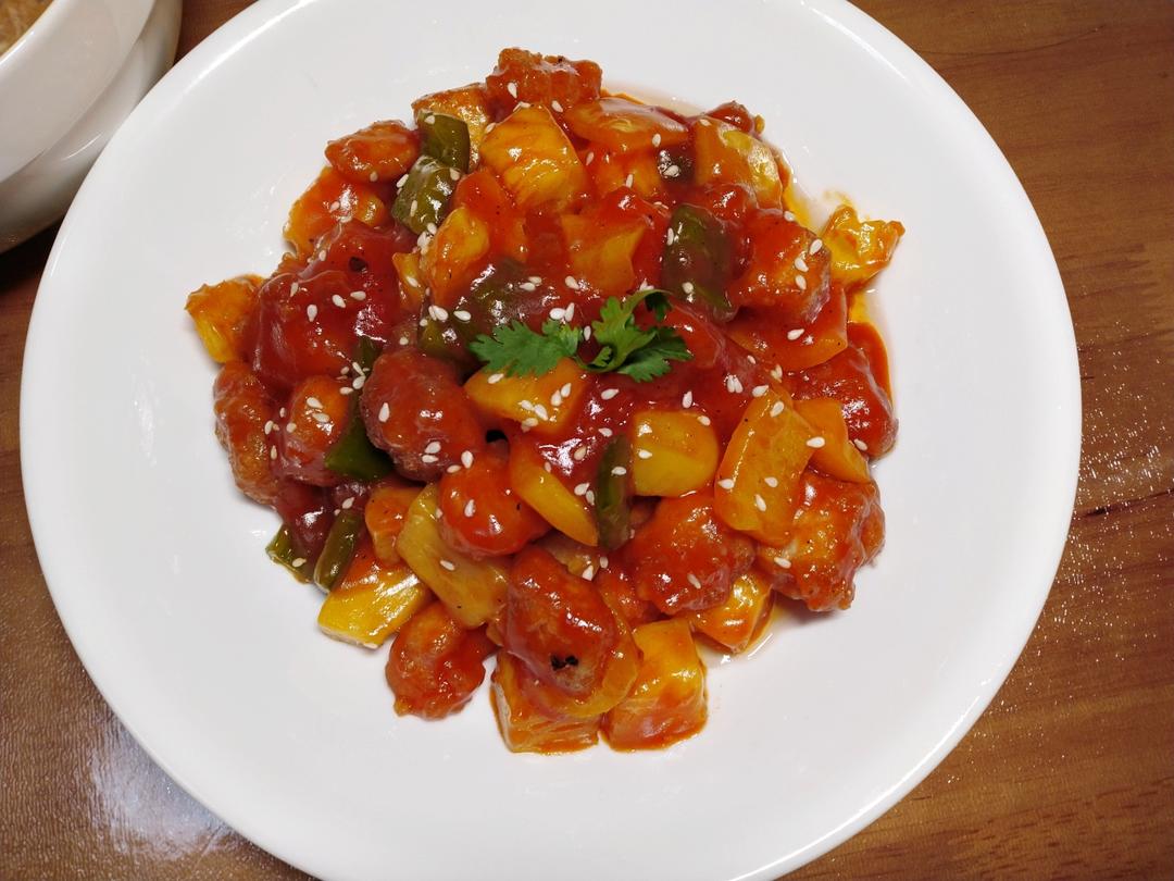 菠萝咕噜肉