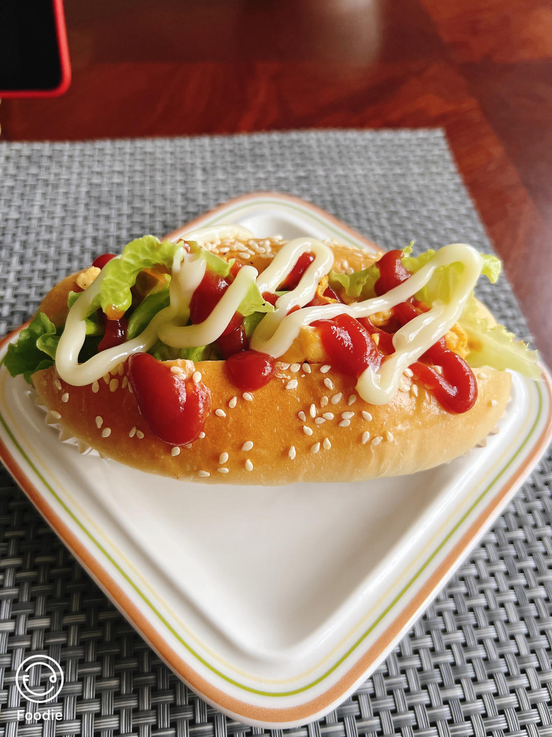 诱人的热狗🌭～来一口吧