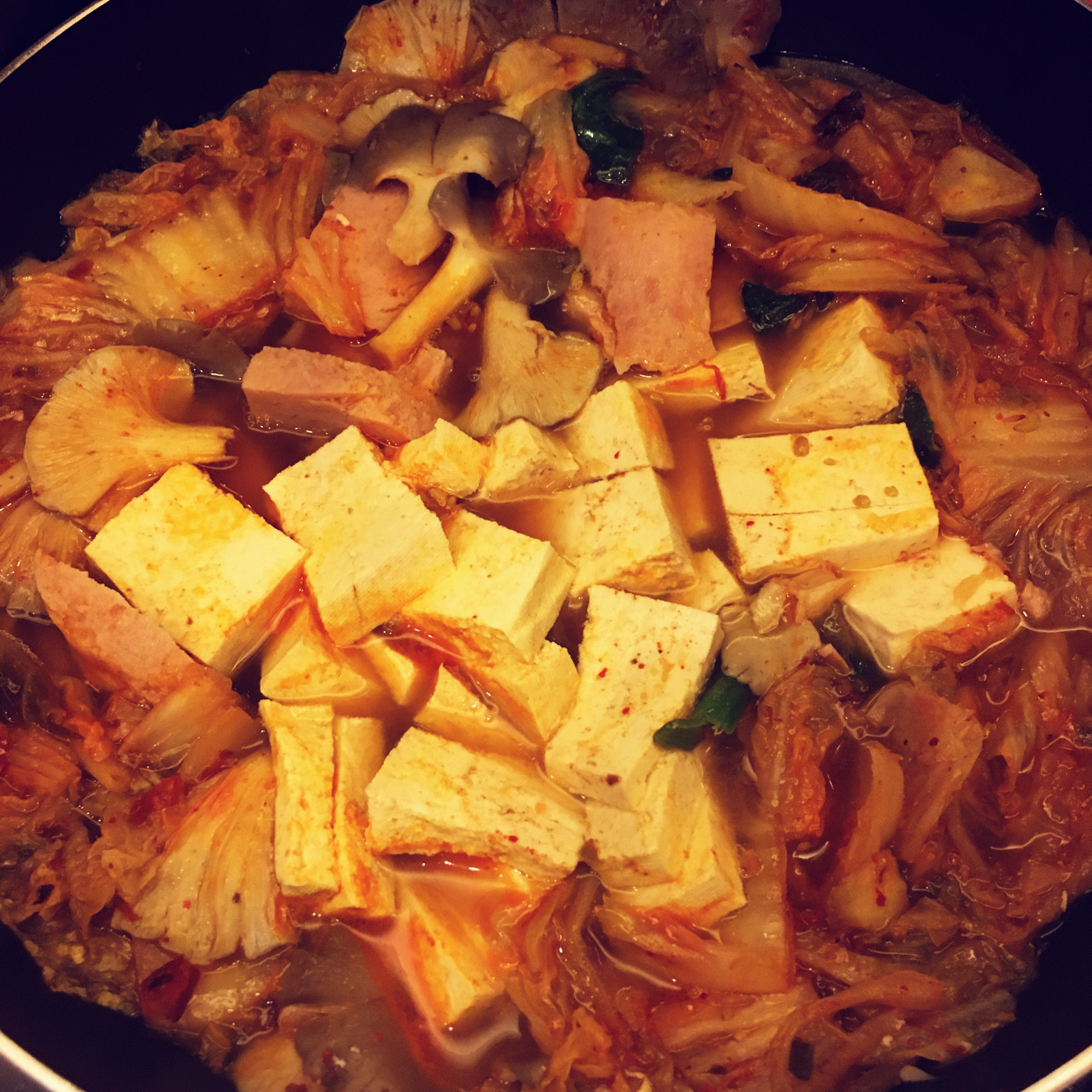 泡菜豆腐锅
