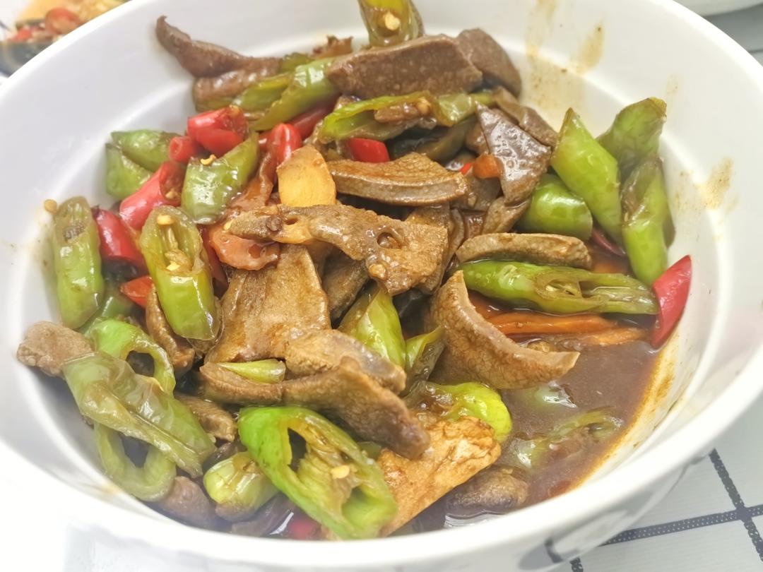 爆炒猪肝家庭做法