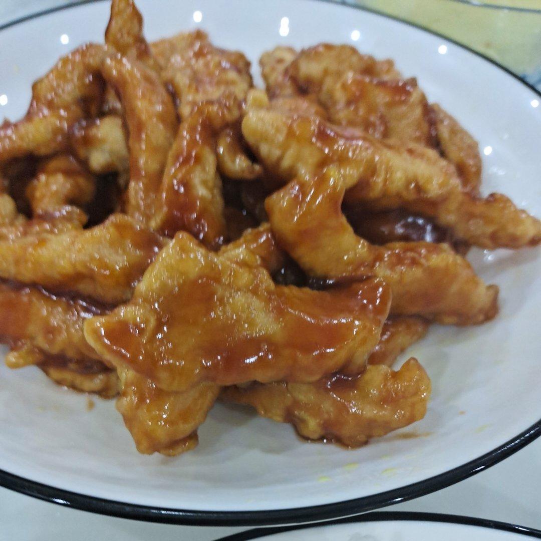 糖醋里脊 超嫩鸡胸肉版
