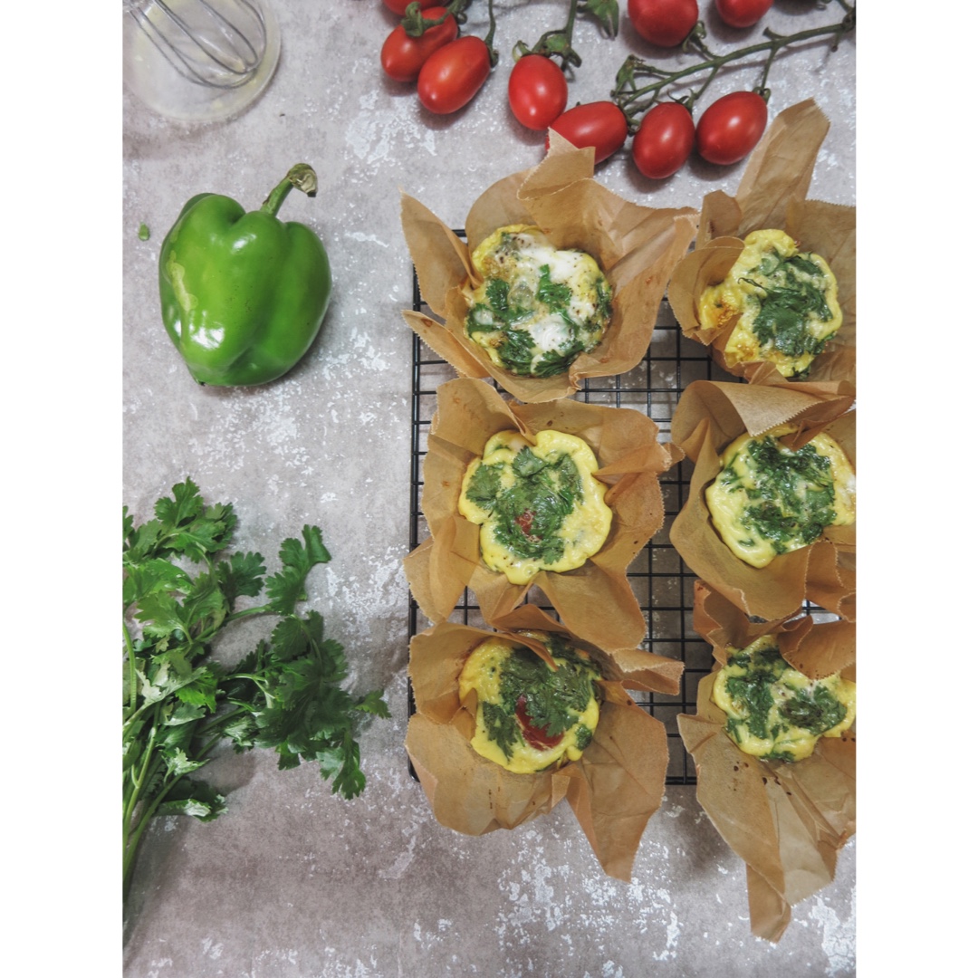 早餐鸡蛋杯cupcake Frittata