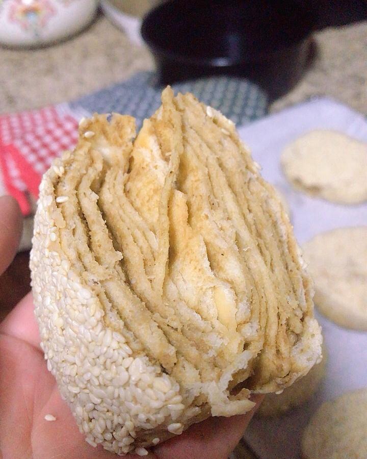 堂妈教你做麻酱烧饼