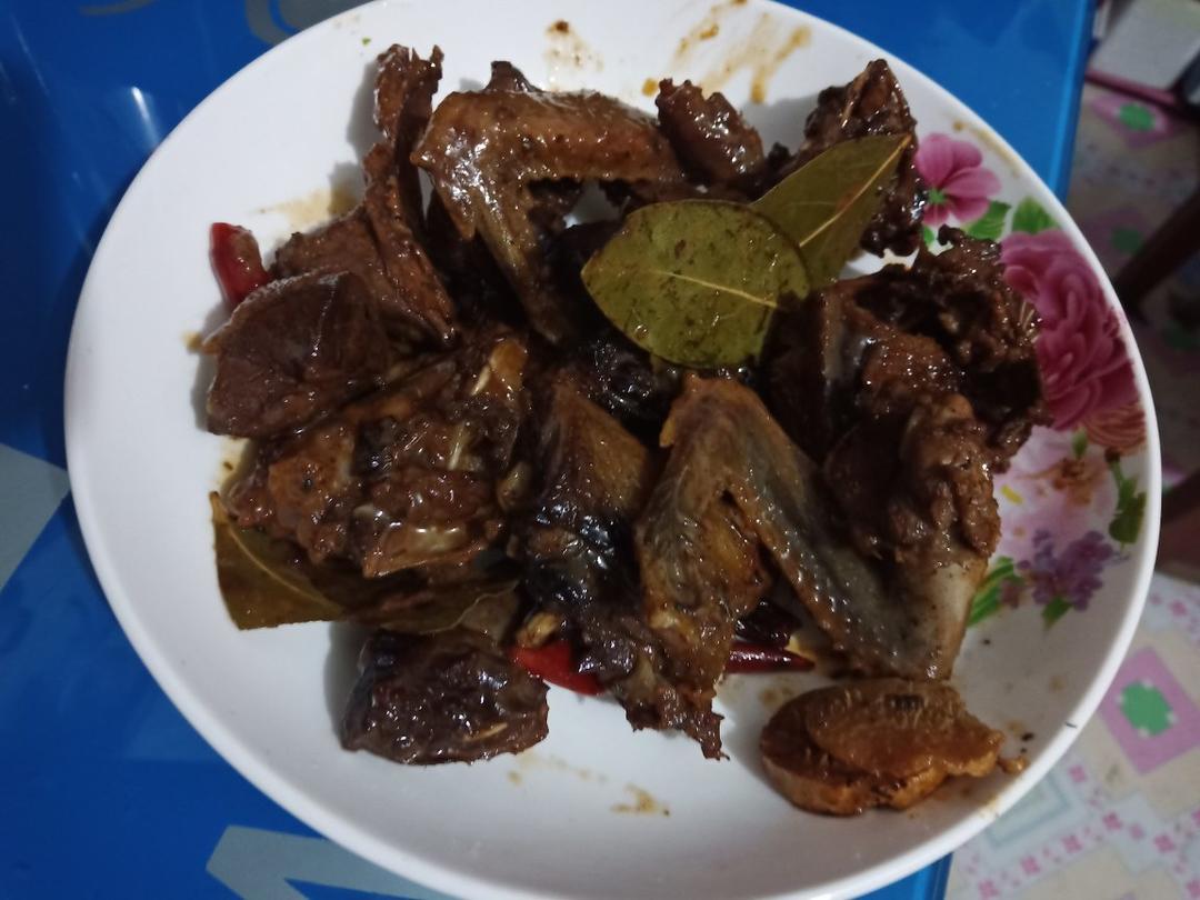 美味的红烧鸽子