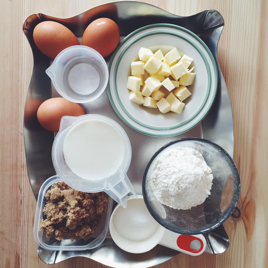 纯奶手撕吐司的做法 步骤1