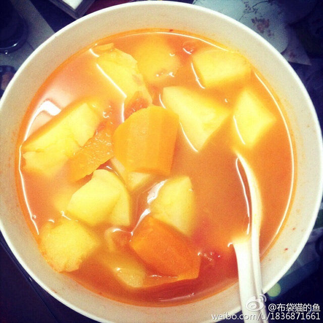 番茄土豆浓汤