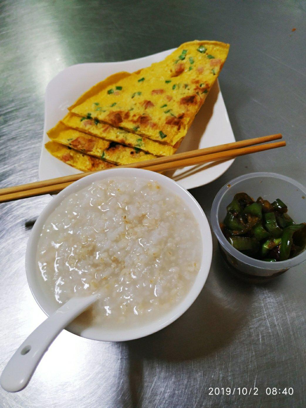葱花鸡蛋饼