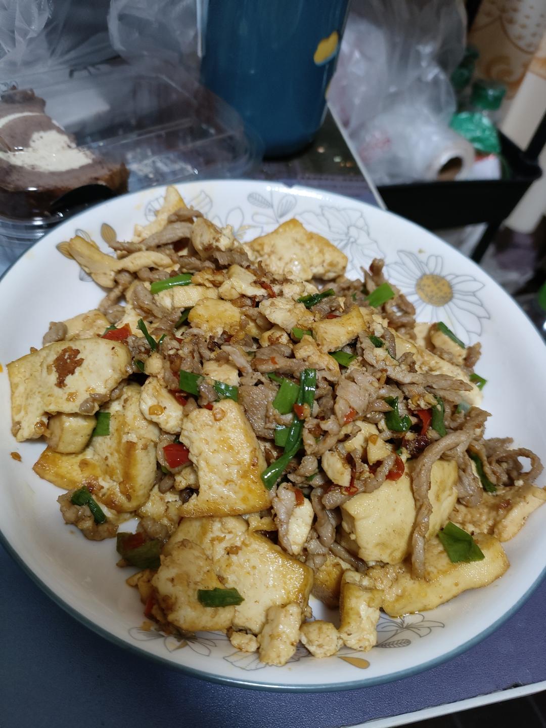 香煎豆腐
